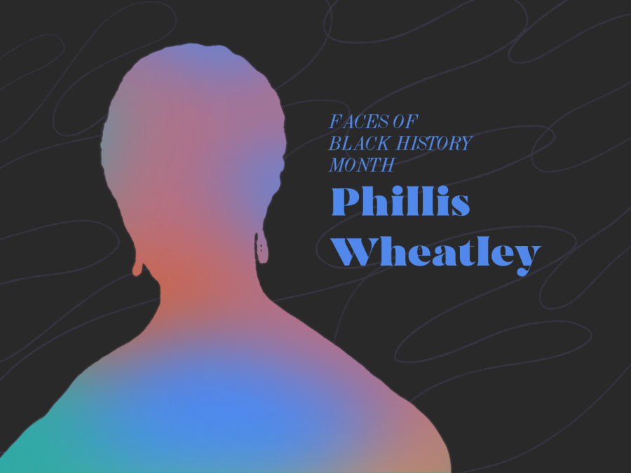 A graphic created by graphic design artist Riley Gillum features the poet who created  opportunities for future African-American female poets. Phillis Wheatley was an African American poet that showed her suffering through poetry and was the first African American Women poet, junior Aiden Brackens said. 