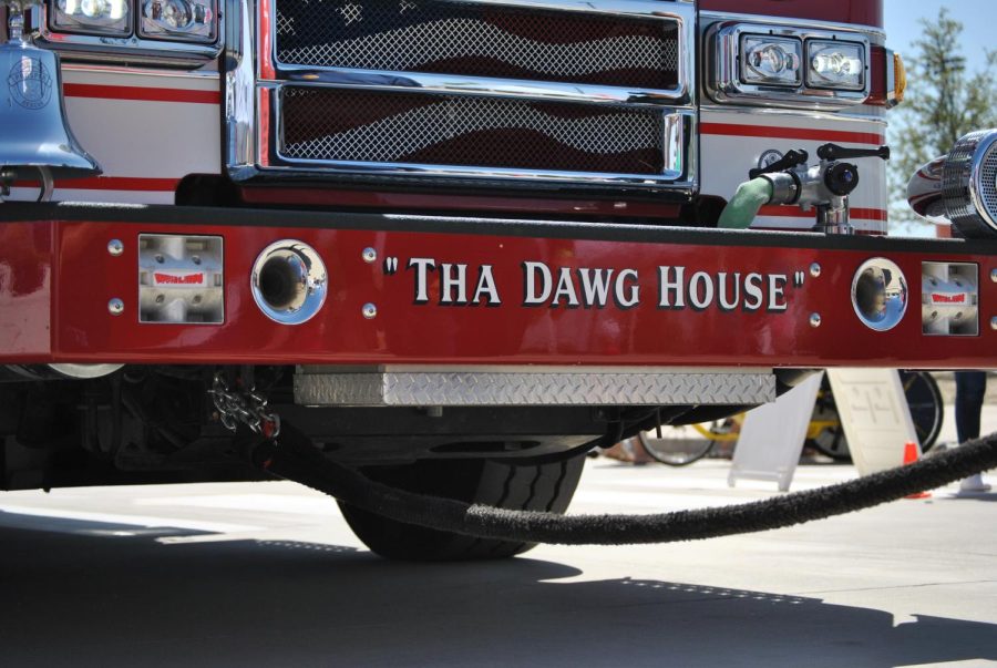 Prosper Fire Department lends the "Tha Dawg House" to show the target weight of the fire truck pull at 34 tons or around 75,000 lbs. "Athletes are put into competition with other athletes with similar abilities to make the competition fair and allow everyone to compete," transition teacher Tanya Barrios said. "Skills can also be modified to meet the differences among the athletes. Everyone gets to show off their ability within their skill level." The team check-in was at 9 a.m., and both pullers and attendees were supplied free Raising Cane's Chicken Tenders with sauce. 