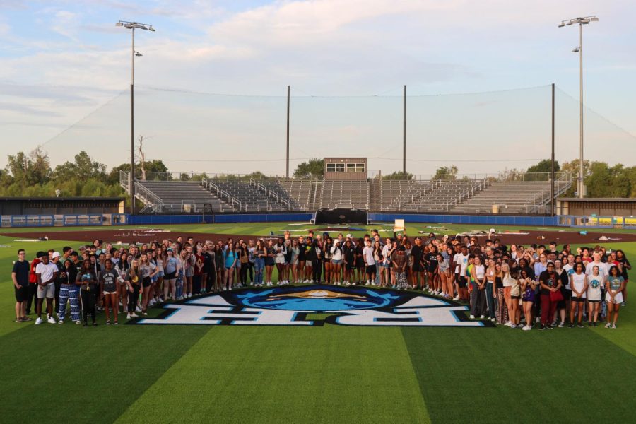 At the annual Rock Hill senior sunrise, the Class of 2023 students rejoices in their last few moments of summer before starting their final year in high school. “The sunrise was beautiful, and it was nice watching it with the people close to me,” senior Meg Kalagara said. Kalagara is excited to spend time with her friends in the upcoming school year and savor her last moments of high school.