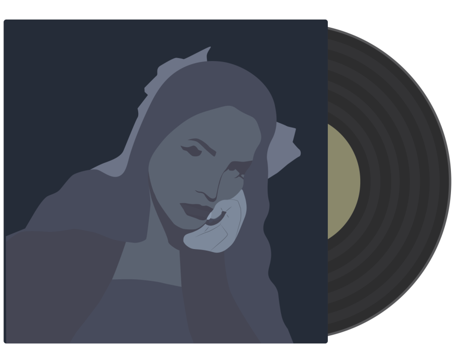 A digitally constructed image created by junior Wes Phipps illustrates one of the many new album's artwork on vinyl. "I am excited for her new album," sophomore Sidney Glenn said. "I have listened to the first song she has released from the track, and loved it!" The album is scheduled to be out by March 24, including all of the merchandise that comes along with it. 