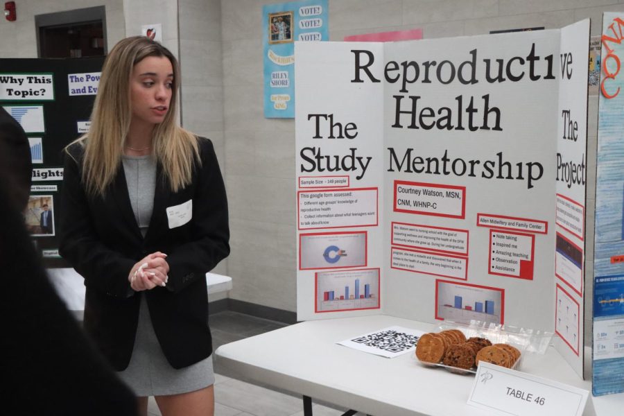 Senior Katia Susic discusses a teenager's knowledge of reproductive health and the goals she plans to accomplish in this area of study.  