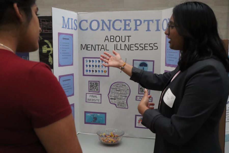 Junior Jaya Ande explains misconceptions about mental illnesses. 