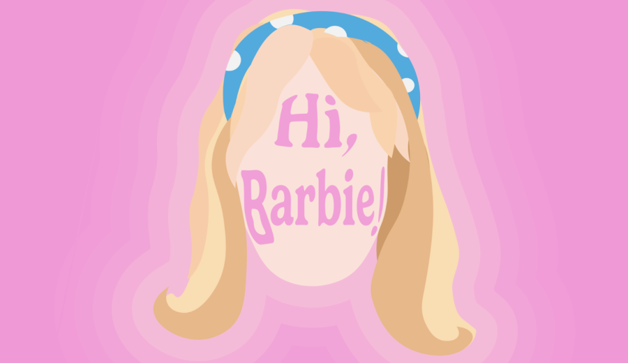 A digitally constructed image created by junior Wes Phipps illustrates the upcoming Barbie movie. The old Barbie movies made me have a big imagination as a little girl, and think I could do anything, junior Camilla Rousseau said. I would definitely watch the movie when it comes out. The film will be in theaters starting July 21. 