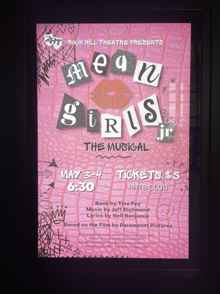 Rock Hill Theater is putting on their own production of Mean Girls Jr. this upcoming spring. "This show means a lot to me, we are all excited and working very hard to put it on," senior Kayla Saavedra said. Tickets are five dollars for the shows on May 3-4.