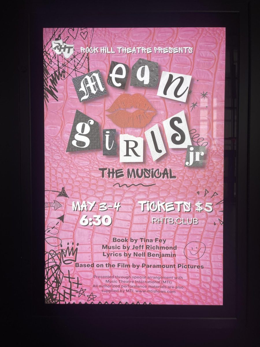 Rock Hill Theater is putting on their own production of Mean Girls Jr. this upcoming spring. This show means a lot to me, we are all excited and working very hard to put it on, senior Kayla Saavedra said. Tickets are five dollars for the shows on May 3-4.