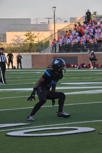 Junior Donyae Williams takes charge on offense in the second quarter of the Rock Hill vs. Allen game. “It felt like home here,” Williams said.