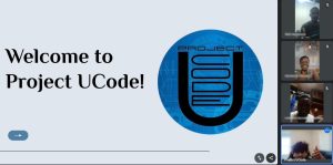 Project UCode Africa’s introductory meeting, held via Google Meet. "I envision Project UCode not only giving students a proper set of STEM education or knowledge, but also a social platform, or more so just a way to connect with other people," senior and Project UCode cofounder Akhil Kotturi said.