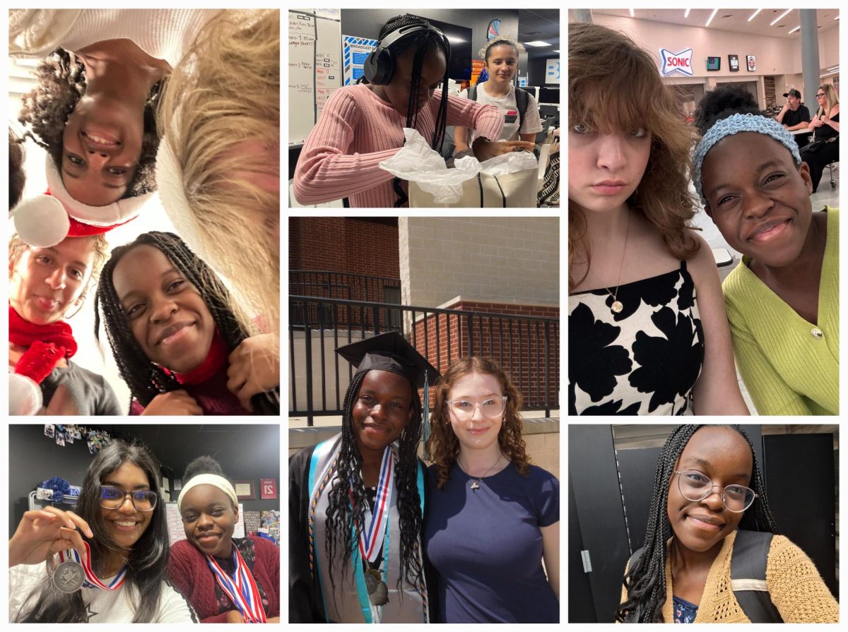 With a photo collage, Editor-in-Chief Tolu Oyesanya looks back on her experiences in the journalism program and high school overall. She will attend Southern Methodist University studying English and computer science this fall.